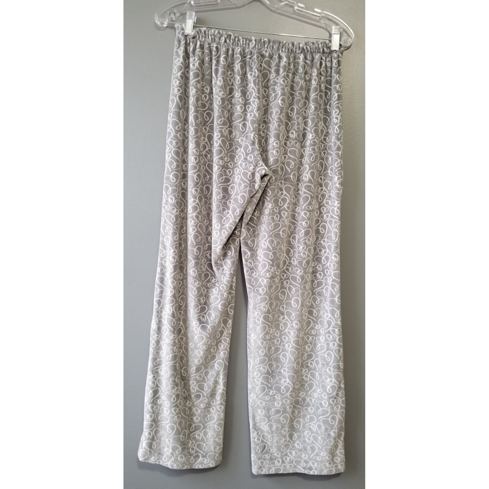 George Women's Textured Stretch‎ Microfleece 2-Piece Pajamas Set, Small, Grey - Picture 10 of 13